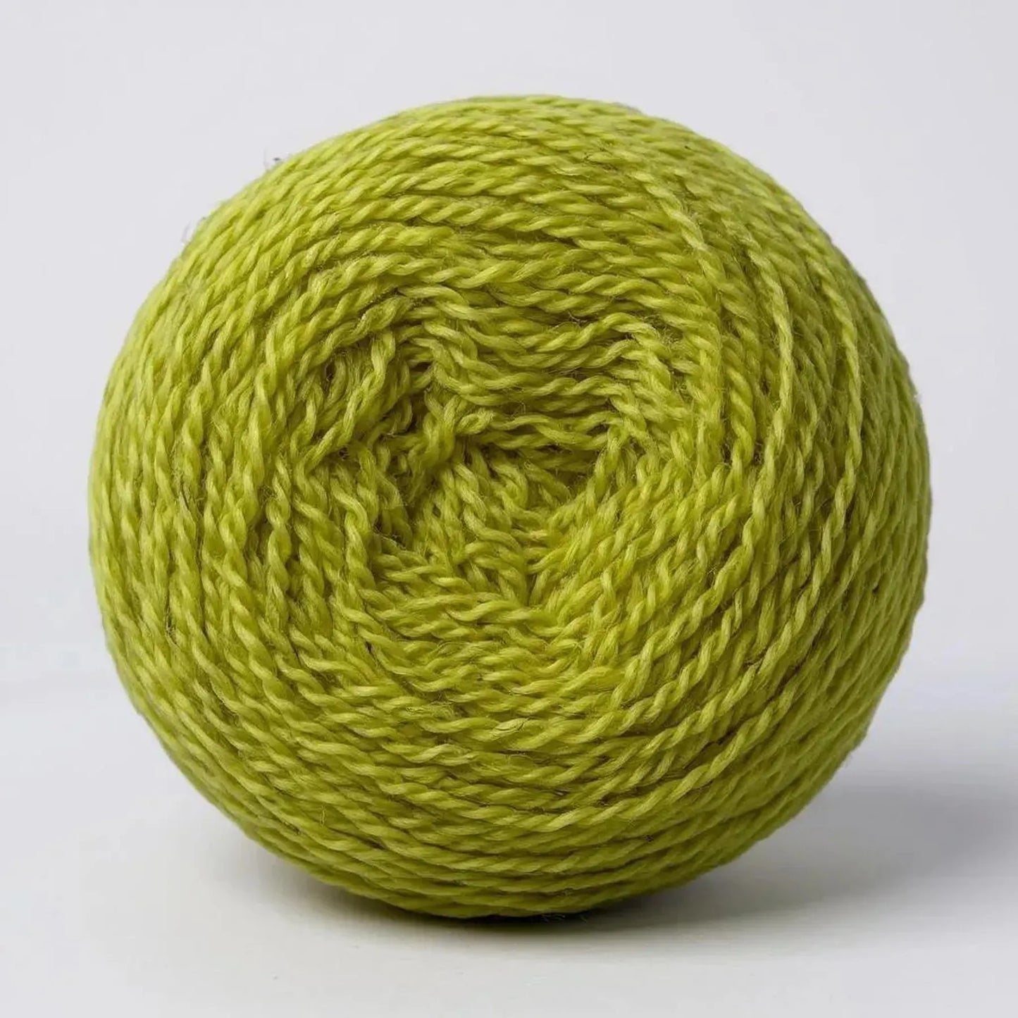 Aister 'oo' 100% Shetland Wool – Celandine Green Jumper Weight