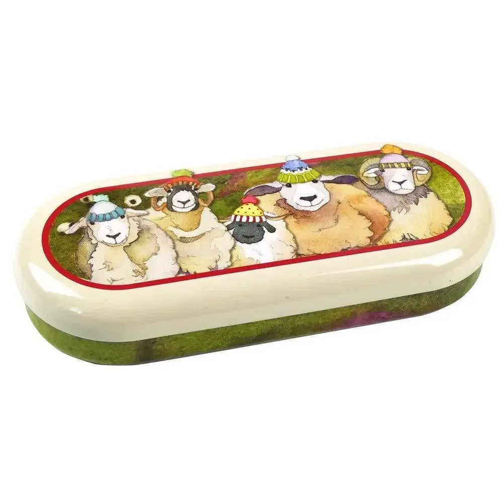 Emma Ball Happy Sheep Hard Glasses Case - Shetland Gift