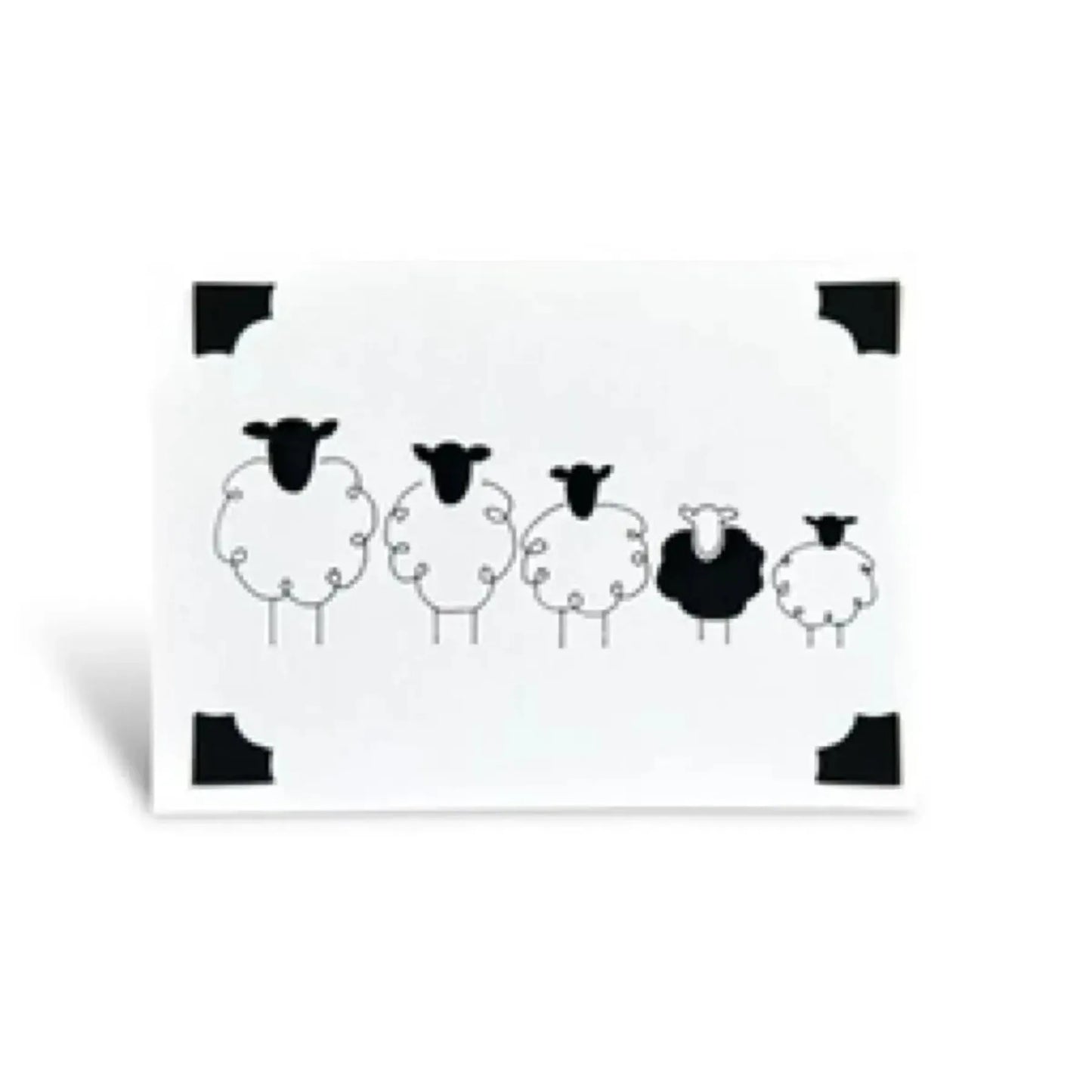 Jade Crafts Shetland Sheep Card Handmade Greeting Card