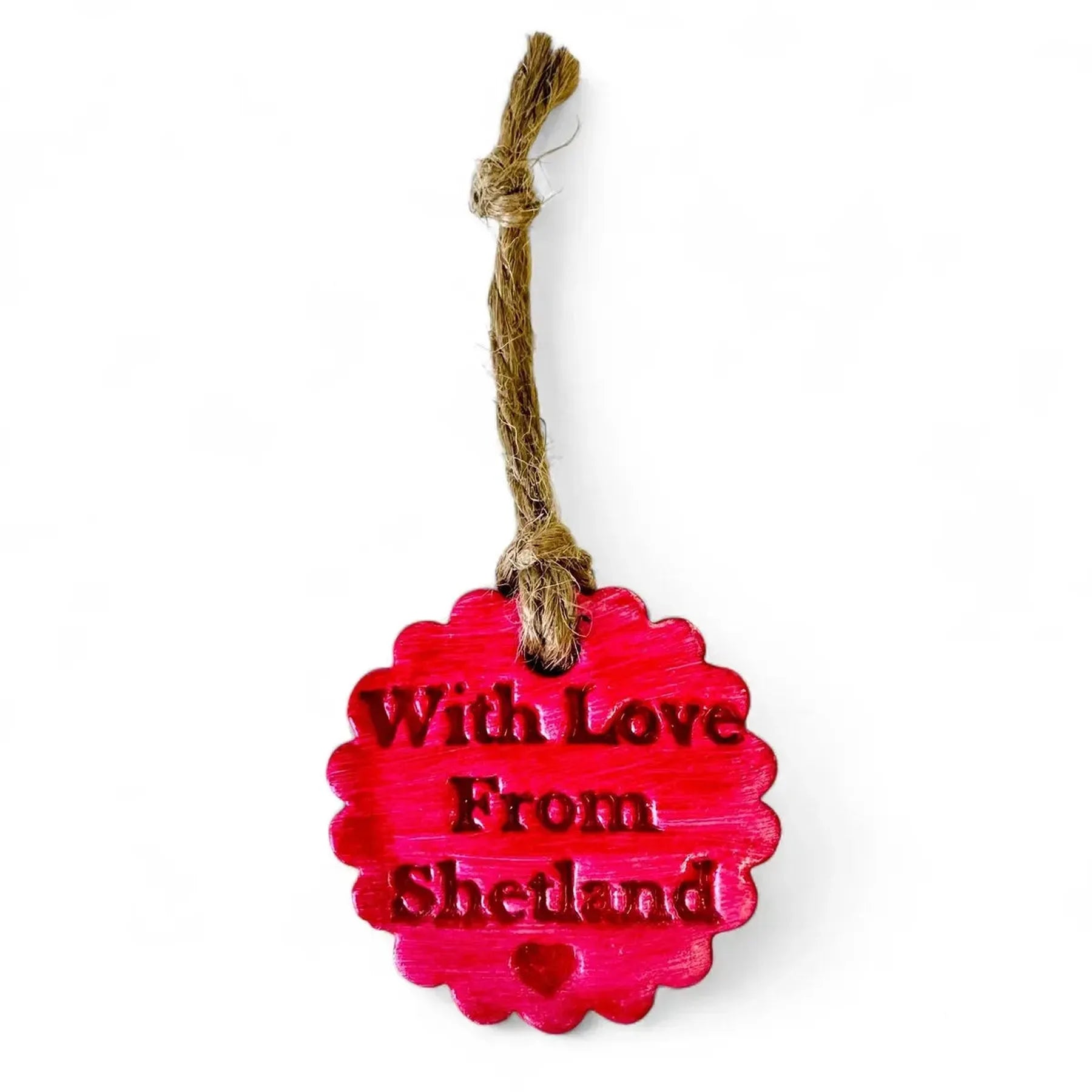 Hand-Painted Air-Dry Clay Mini Ornaments – Rainbow Colors