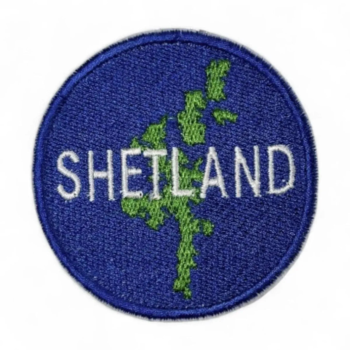 Jade Crafts Shetland Embroidered Patch – Iron-On Island Detail