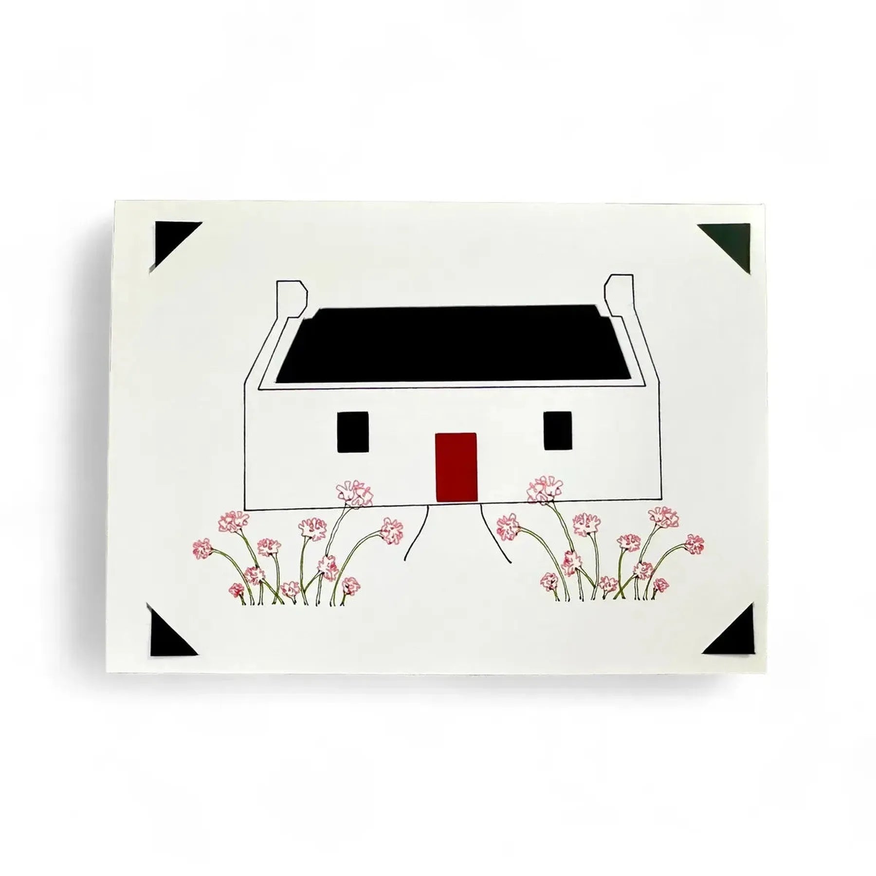 Jade Crafts Shetland Handmade Croft House Card