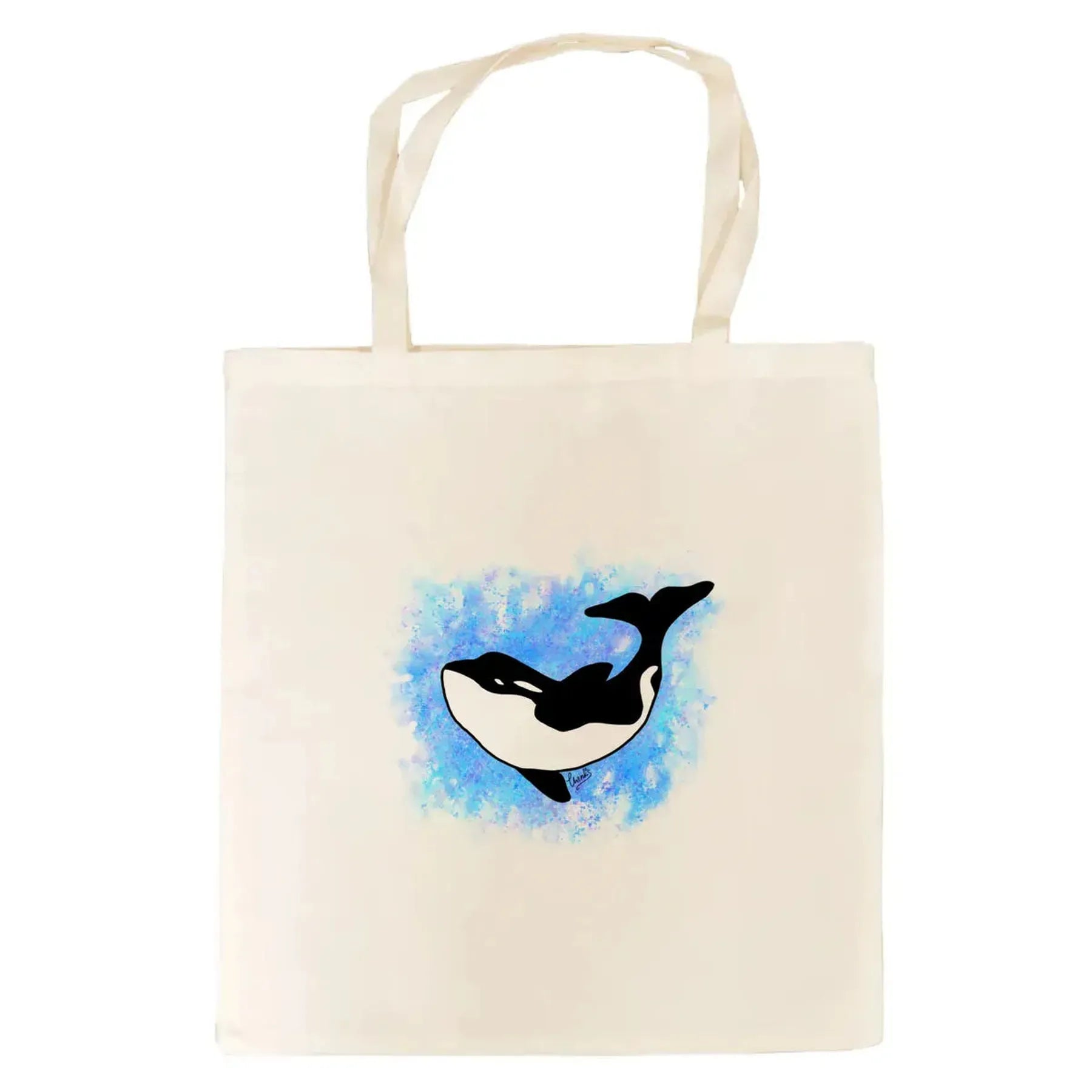 Jade Crafts Shetland Orca Printed Frabric Tote Bag – Shetland Design