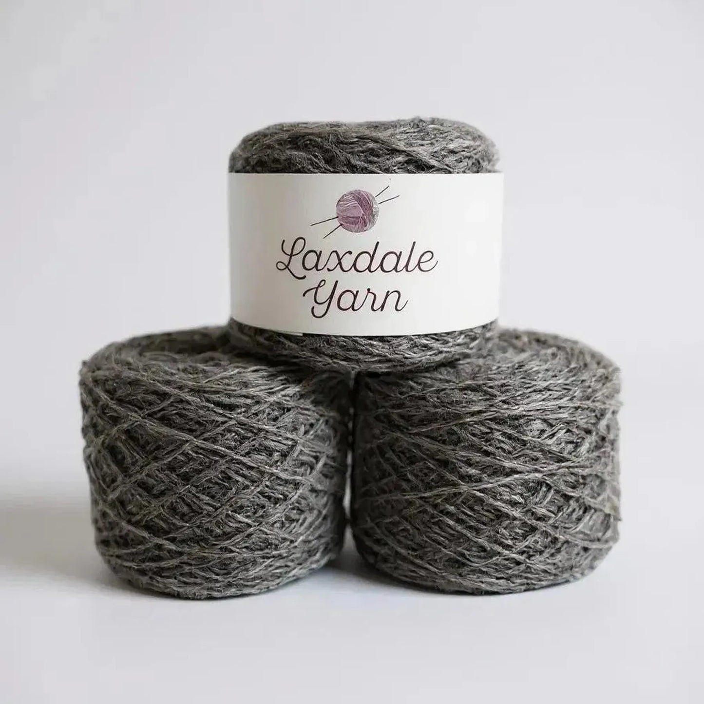 Laxdale Yarn – 100% Natural Shetland Wool-Light Grey