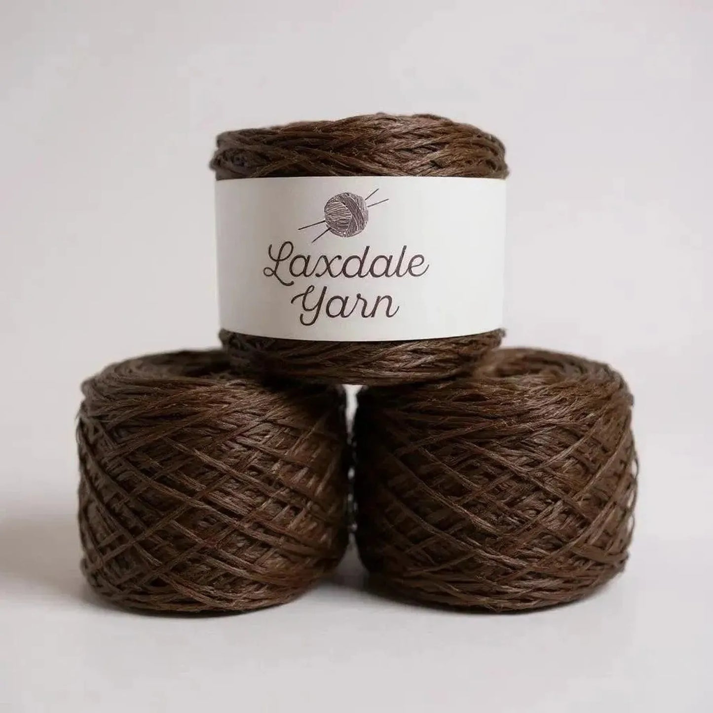 Laxdale Yarn Moorit Brown Shetland Wool Yarn – 100% Natural Fiber