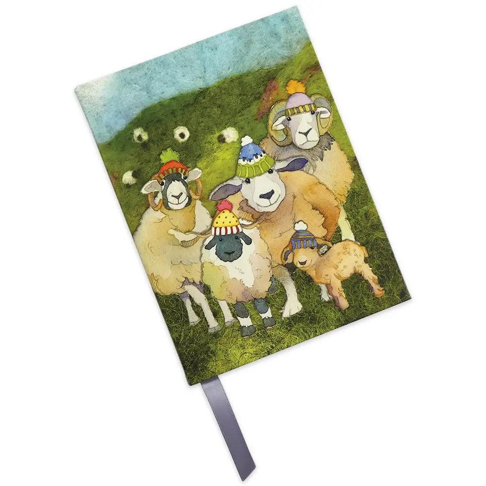 Emma Ball Happy Sheep Lined Notebook – Shetland Gift