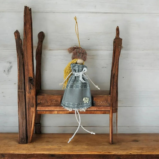 Shetland Handmade Macramé Dolls by The Knotted Compass