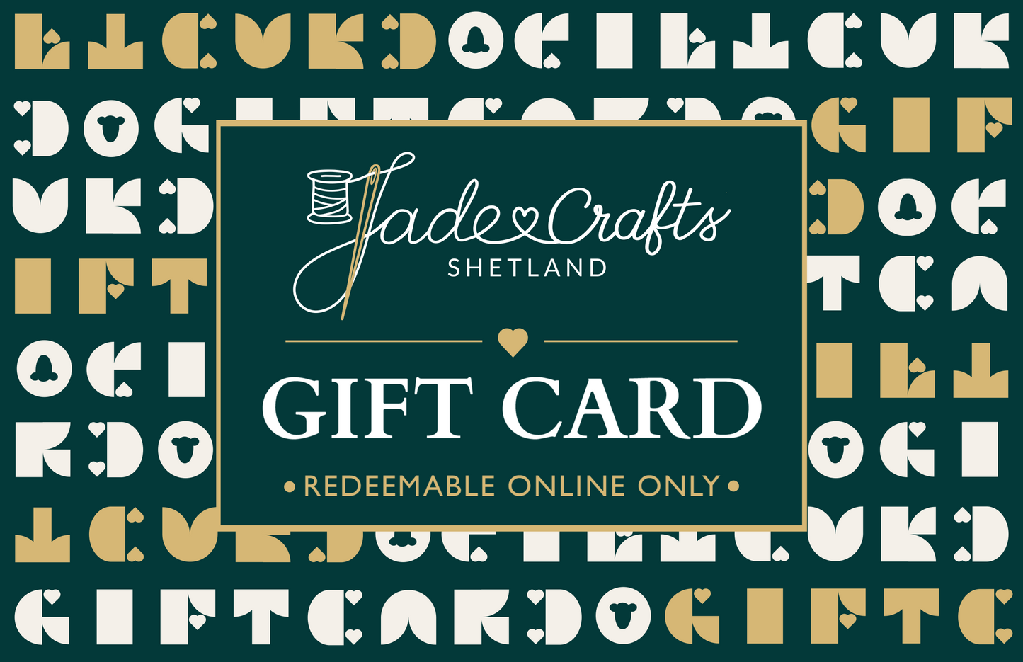 Jade Crafts Shetland Gift Card